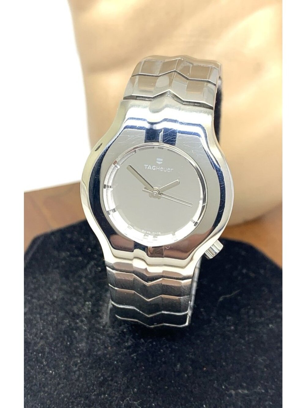 Tag Heuer Women's Watch WP1315-0 Alter Ego Swiss Quartz Mirror Dial Steel 29mm